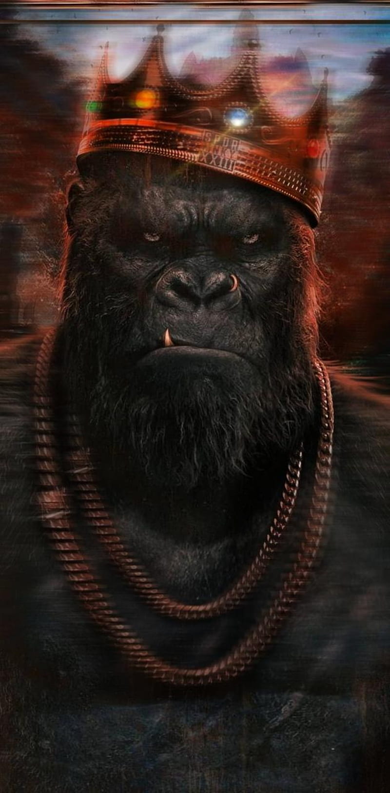 Gorilla King KoNg by Vicky_Vick - on â, Gorrilla, HD phone wallpaper